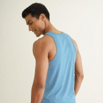Neo-Cotton Round Neck Vest for Man, Anti-Bacterial, Shape Retaining Vest, 100% Cotton Banyan for Men, Buttery Soft Inner Baniyan